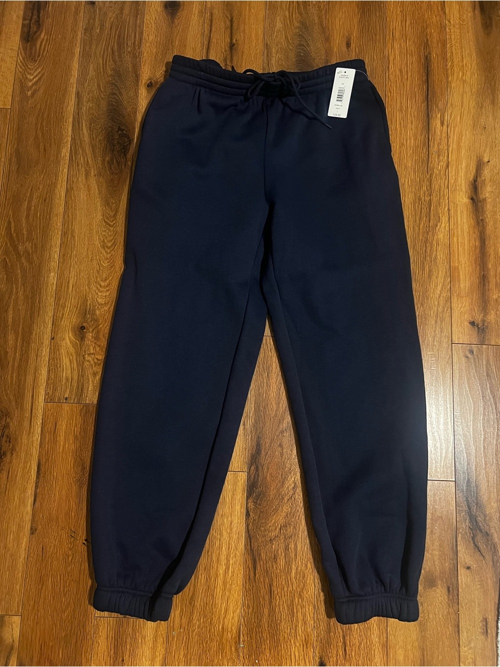 NWT Women’s Sz Large Navy Drawstring Joggers/Sweat pants